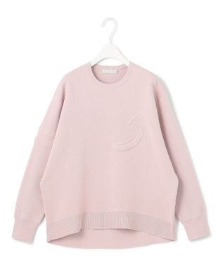 ICB 【洗える】ナンバリングカラーニット  プルオーバー ヘイズピンク系［ソウルナンバー５］