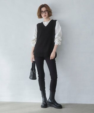 WEGO 【大好評により再入荷！】USPOLOだぼそでカラーロンT ホワイト