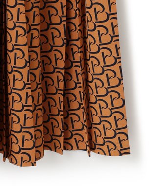 BEIGE， MONT THABOR / ロゴスカート Tan×Navy