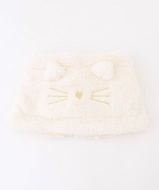 ANY KIDS ネッコウォーマー シロネコ