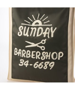 UNBILLION カシュカシュ cachecache / チェーンステッチ刺繍トートバッグ アイボリー