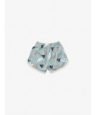 HELLY HANSEN 【ベビー・抗菌防臭・記名ラベル付き】 マイファーストHHプリントセットアップ ミスティグレー