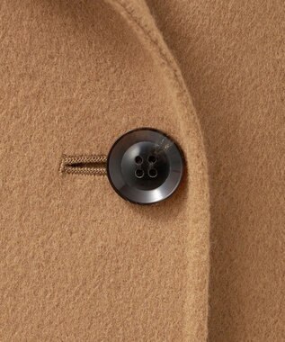 23区 S 【エステータ】ウールリバー ケープ付き コート ベージュ系