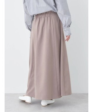 earth music&ecology すきな丈フレアスカート Beige