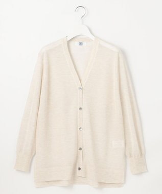J.PRESS LADIES 【WEB限定カラーあり・洗える】Vis/Peスパーク ニット カーディガン ナチュラル系