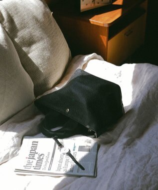 TOPKAPI 【Breath TOPKAPI】SCOTCH GRAIN スコッチグレイン プレーン トートバッグ M ブラック