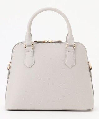 ANY SIS 【2WAY】ベルトアクセントブガッティ バッグ ライトグレー