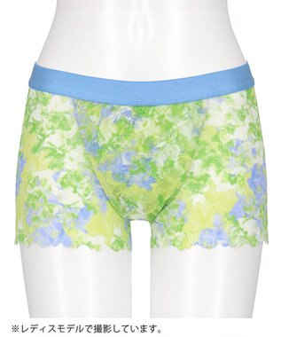 WACOAL MEN WACOAL MEN ユニセックス ボクサーパンツ 【レースボクサー】 通気性 すっきり設計(フロント) 前閉じ 下着 WT8823 /ワコールメン イエロー