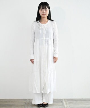crêprie tsumori chisato creperie DRESS クレプリ ロングワンピース WHITE