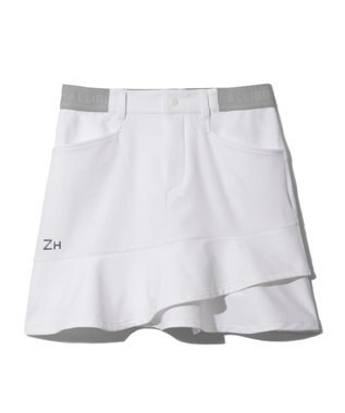 ZERO HALLIBURTON フレアミニスカート ZHG-W4A 9a 82883 ゴルフウェア ホワイト