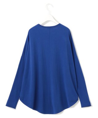 ICB 【洗える】 ヴィスコースワイド プルオーバー ロイヤルブルー系
