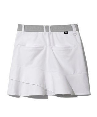 ZERO HALLIBURTON フレアミニスカート ZHG-W4A 9a 82883 ゴルフウェア ホワイト