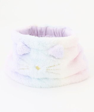 ANY KIDS ネッコウォーマー ラベンダー×レインボー