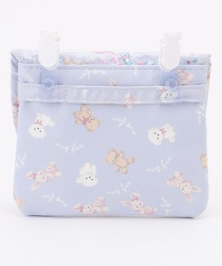 ANY KIDS 総柄シャラシャラ 移動 ポケット アニマル総柄