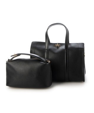 UNBILLION カシュカシュ cachecache / ワンハンドルバッグ付きトップひねりトート