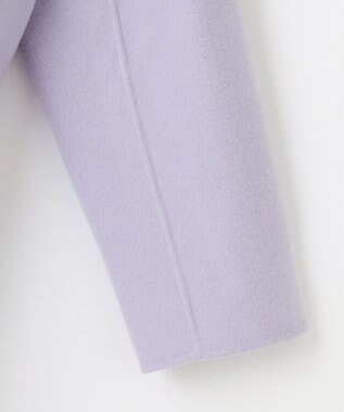 自由区 ウールリバーショート コート テンダーブルー