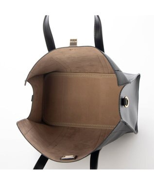 UNBILLION カシュカシュ cachecache / ワンハンドルバッグ付きトップひねりトート ブラック