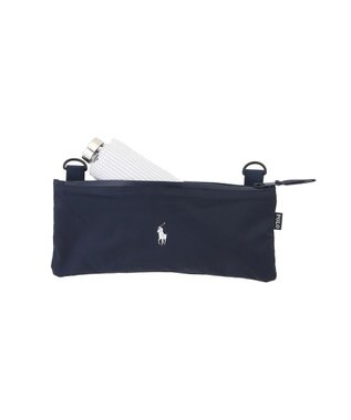MOONBAT POLO RALPH LAUREN（ポロ ラルフ ローレン）ポロポニー マルチ傘袋 レインバッグ 無地 吸水生地／撥水 透湿 ネイビー