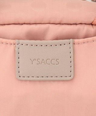 Y'SACCS はっ水ドットジャカード　ショートハンドル付き　軽量2wayショルダー ライトピンク