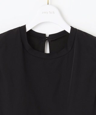 ANY SIS 【3SET】ティアード スイムウェア ブラック×レンガ