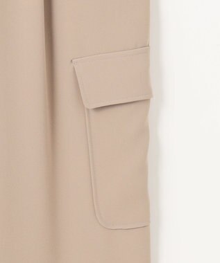 自由区 【洗える】ダブルクロスカーゴ パンツ モカ