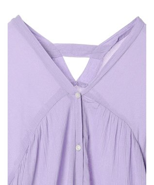 Green Parks Ｉ　レーヨンクレープチュニック Purple