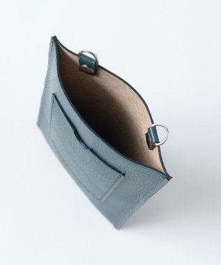 TRICOTE LEATHER SMARTPHONE CASE／ レザースマートフォンケース 38GREENBLUE