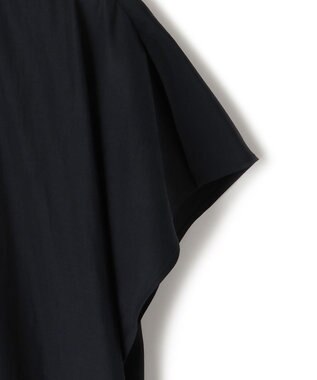 ICB 【WEB限定・洗える】 バンドカラーワンピース ブラック系