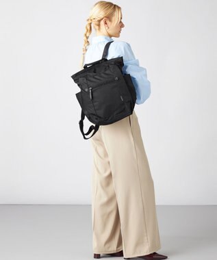 LA BAGAGERIE 【MONICA】ラウンドリュックサック グリーン