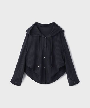 GRACE CONTINENTAL ドルマンフ－ディシャツ ストライプ