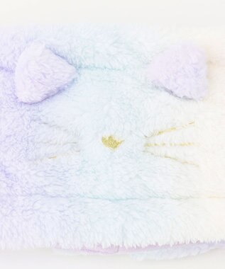 ANY KIDS ネッコウォーマー ラベンダー×レインボー