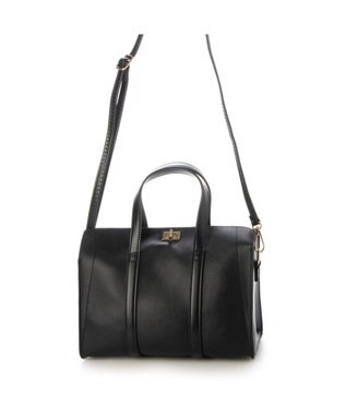 UNBILLION カシュカシュ cachecache / ワンハンドルバッグ付きトップひねりトート ブラック