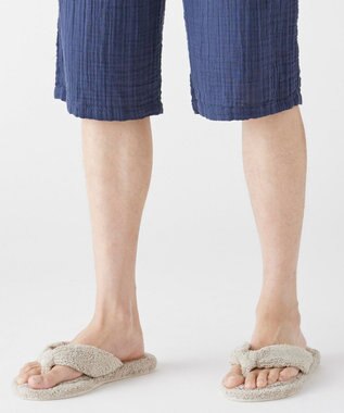 UCHINO クレープガーゼ甚平　　　 ネイビー