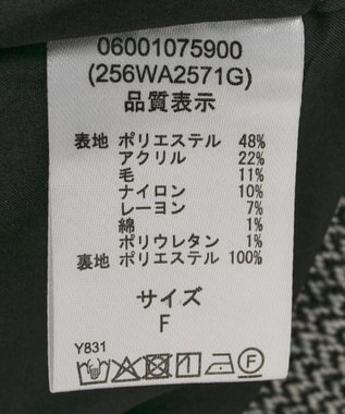 Green Parks ■ＥＳＣＡＲ　ポップコーンツイードオールインワン Black