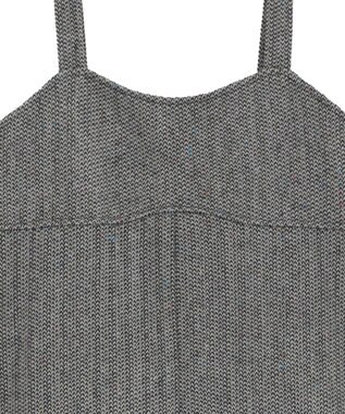 Green Parks ■ＥＳＣＡＲ　ポップコーンツイードオールインワン Black