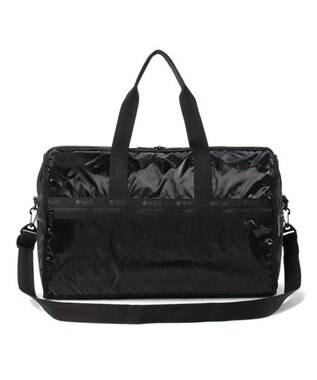 LeSportsac DELUXE LG WEEKENDER/ブラックシャイン ブラックシャイン