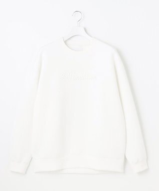 23区GOLF タウンユースにも使える【23Fondation/MEN】BASIC トレーナー ホワイト系