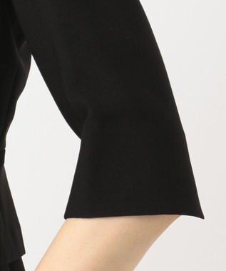 自由区 FORMAL 【襟華やか】エレガント ジャケット＋ワンピース ブラック系