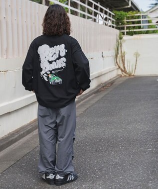 WEGO 別注ベンデイビスバックモチーフロゴLT ブラック