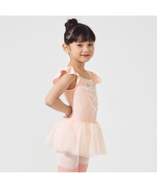 Chacott スカート付レオタード ヨーロピアンピンク