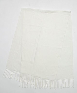 WEGO 【マフラー】大判ストール ホワイト