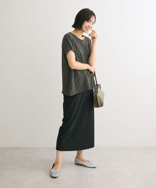 Green Parks ・ｆｕｒｒｙｒａｔｅバイヤスシャーリングプルオーバー Charcoal Gray