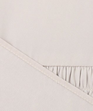 ANY SIS S 【洗える】かさねシャーリング ブラウス アイボリー