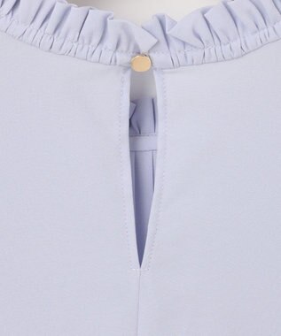 SHARE PARK LADIES プリーツジョーゼットブラウス ライラック系