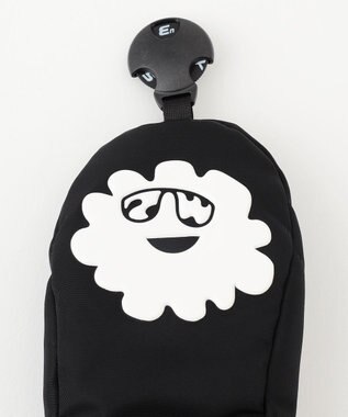 PW CIRCULUS 【UNISEX / ゴルフグッズ】モフモチーフヘッドカバー ブラック系