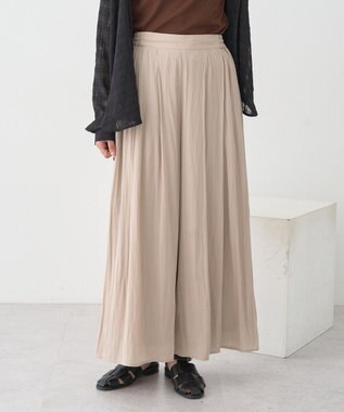 earth music&ecology マットサテンスカーチョ