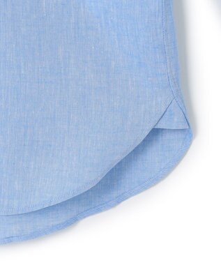 J.PRESS MEN 【WEB・一部店舗限定】リネンコットン シャツ/B.D サックスブルー系