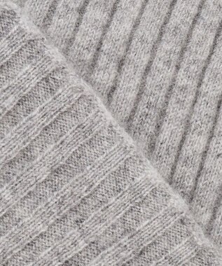 23区 【見上愛さん着用/洗える】ピュアカシミヤ 2WAY スヌード ライトグレー系