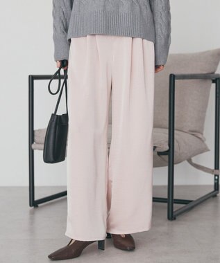 AMERICAN HOLIC サテンリラックスイージーパンツ