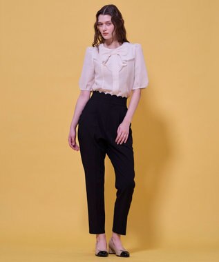 TOCCA 【八木アリサさん着用】【消臭】YOUR RIBBON ブラウス アイボリー系